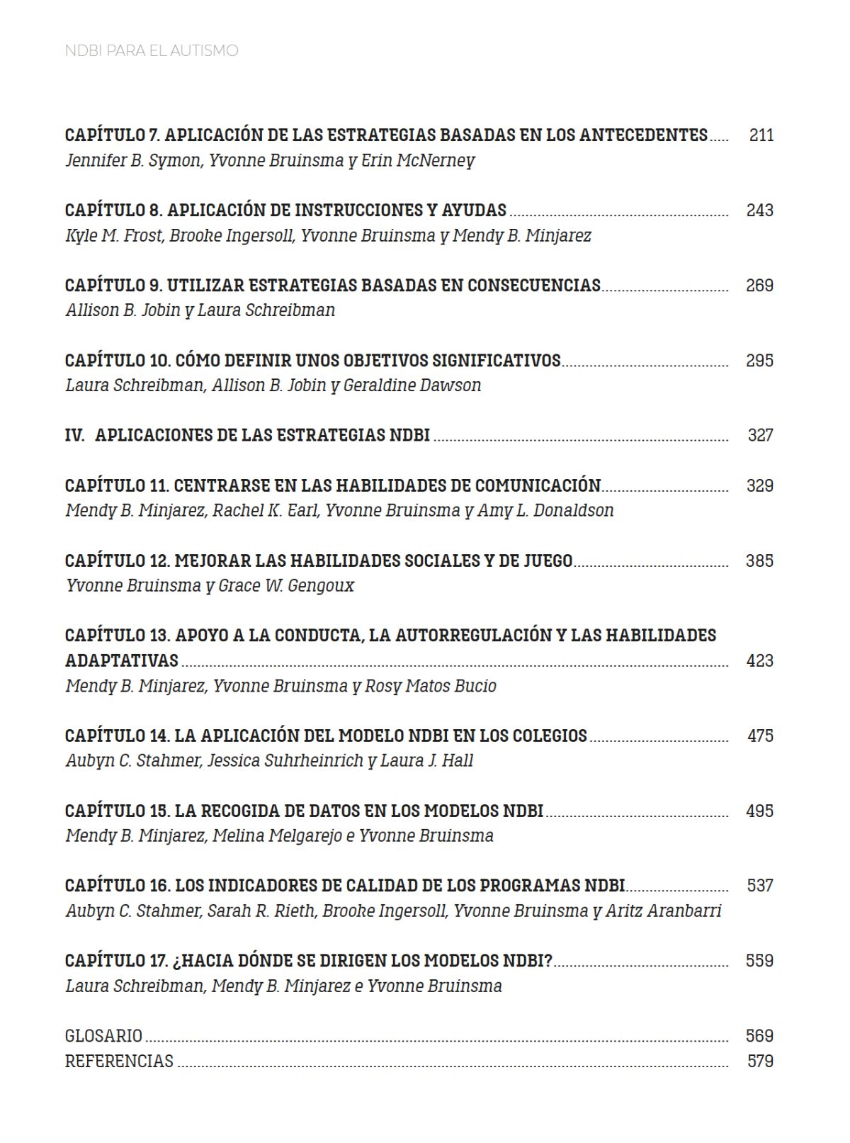 Intervenciones naturalistas basadas en el desarrollo y la conducta (NDBI) para el autismo